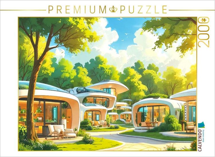 Produktbild: CALVENDO Puzzle Waldlichtung | 2000 Teile Lege-Gr&ouml;&szlig;e 90x67cm Foto-Puzzle f&uuml;r gl&uuml;ckliche Stunden