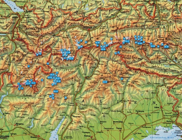 Produktbild: Hochtouren Ostalpen