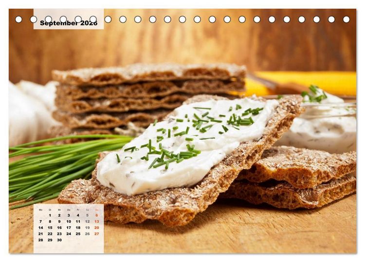 Produktbild: BROTART / 2026 (Tischkalender 2026 DIN A5 quer), CALVENDO Monatskalender