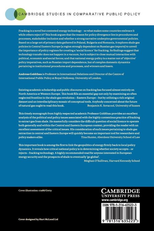 Produktbild: The Politics of Shale Gas in Eastern Europe