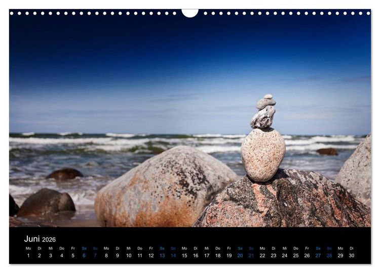 Produktbild: Ostsee (Wandkalender 2026 DIN A3 quer), CALVENDO Monatskalender