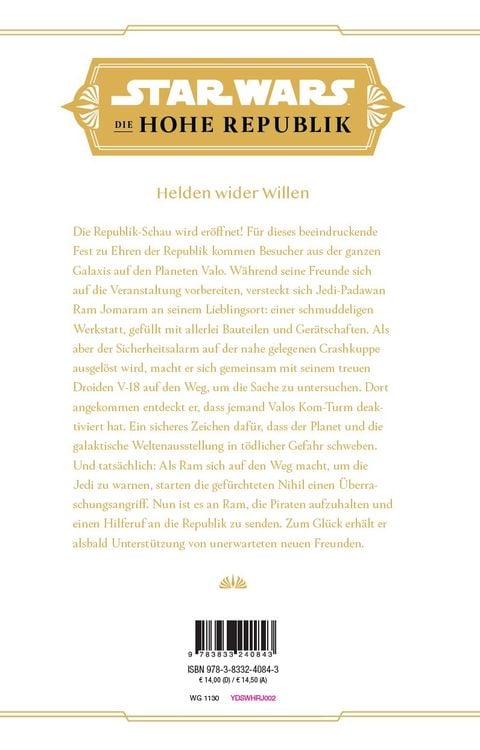 Produktbild: Star Wars Jugendroman: Die Hohe Republik - Kampf um Valo