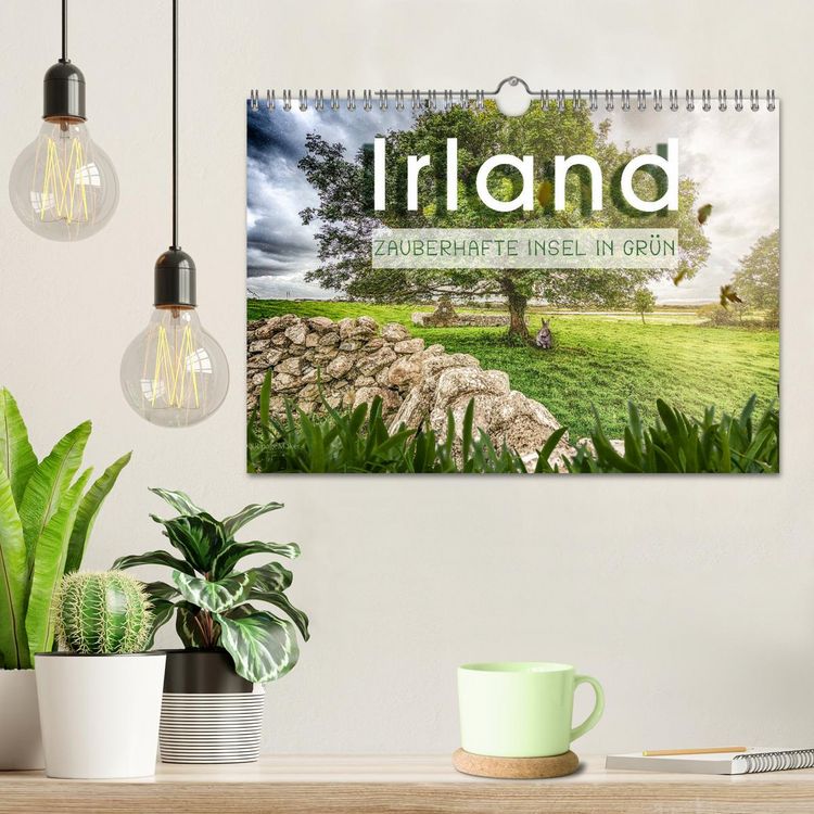 Produktbild: Irland - Zauberhafte Insel in gr&uuml;n (Wandkalender 2026 DIN A4 quer), CALVENDO Monatskalender