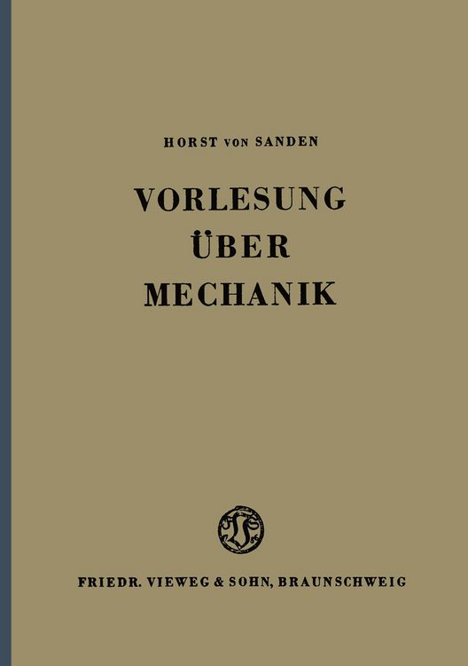 Produktbild: Vorlesung &uuml;ber Mechanik