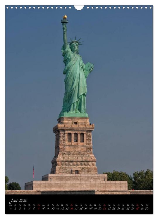 Produktbild: New York City (Wandkalender 2026 DIN A3 hoch), CALVENDO Monatskalender