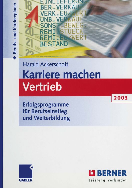 Produktbild: Karriere machen Vertrieb 2003