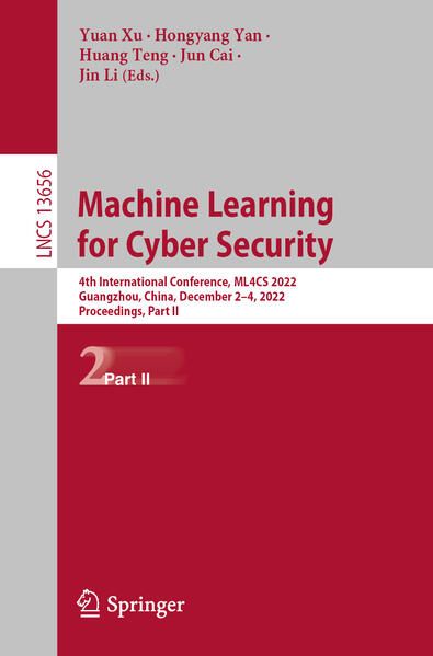 Produktbild: Machine Learning for Cyber Security