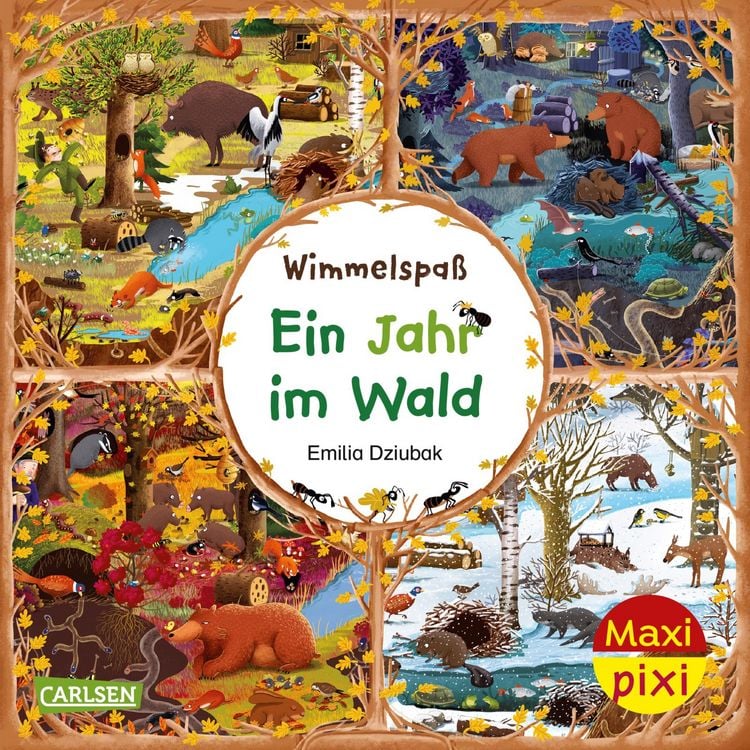 Produktbild: Maxi Pixi 521: Wimmelspa&szlig;. Ein Jahr im Wald