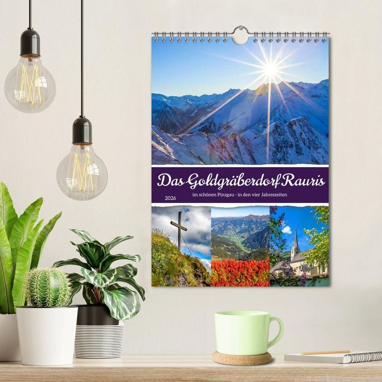 Produktbild: Das Goldgr&auml;berdorf Rauris (Wandkalender 2026 DIN A4 hoch), CALVENDO Monatskalender