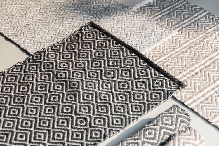 Produktbild: Badematte Mod. Abai, 50 x 80 cm, hergestellt aus recycelten PET-Flaschen