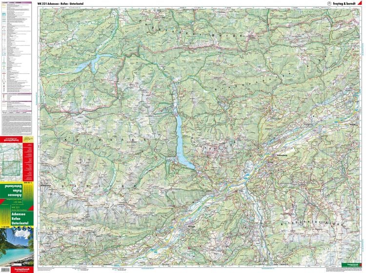 Produktbild: Freytag & berndt Wanderkarte WK 321 Achensee - Rofan - Unterinntal 1:50.000