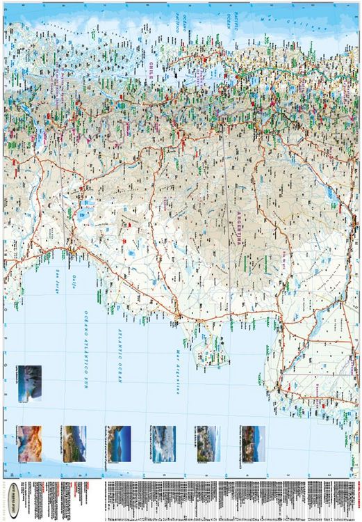 Produktbild: Reise Know-How Landkarte Patagonien, Feuerland / Patagonia, Tierra del Fuego (1:1.400.000)