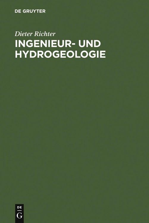 Produktbild: Ingenieur- und Hydrogeologie