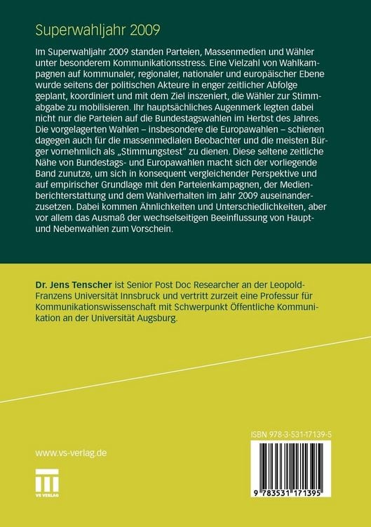 Produktbild: Superwahljahr 2009