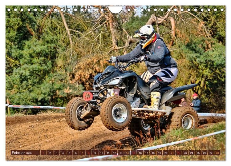 Produktbild: Quad - so cool (Wandkalender 2026 DIN A4 quer), CALVENDO Monatskalender