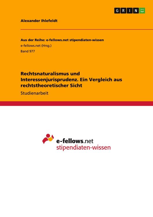 Produktbild: Rechtsnaturalismus und Interessenjurisprudenz. Ein Vergleich aus rechtstheoretischer Sicht
