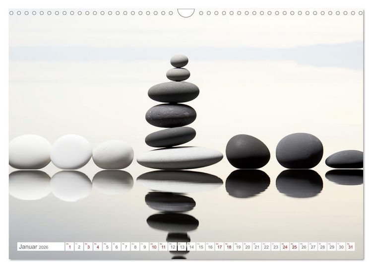 Produktbild: Zen (Wandkalender 2026 DIN A3 quer), CALVENDO Monatskalender