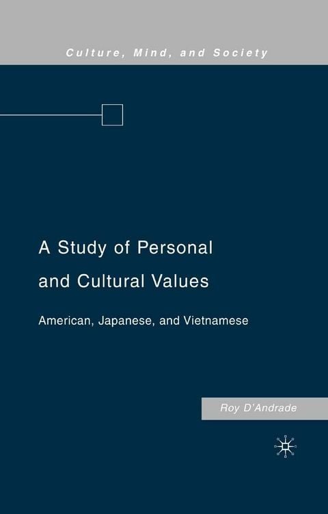 Produktbild: A Study of Personal and Cultural Values