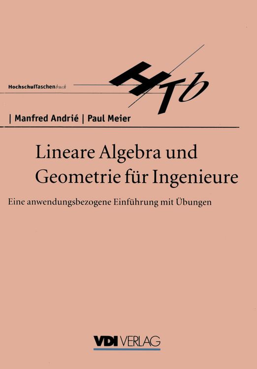 Produktbild: Lineare Algebra und Geometrie f&uuml;r Ingenieure