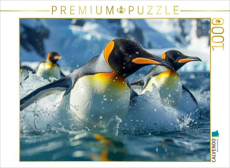 Produktbild: CALVENDO Puzzle Gleich wird getaucht | 1000 Teile Lege-Gr&ouml;&szlig;e 64x48cm Foto-Puzzle f&uuml;r gl&uuml;ckliche Stunden