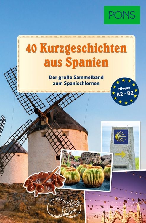 Produktbild: PONS 40 Kurzgeschichten aus Spanien
