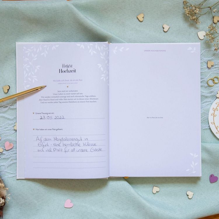 Produktbild: Unsere Hochzeitstage