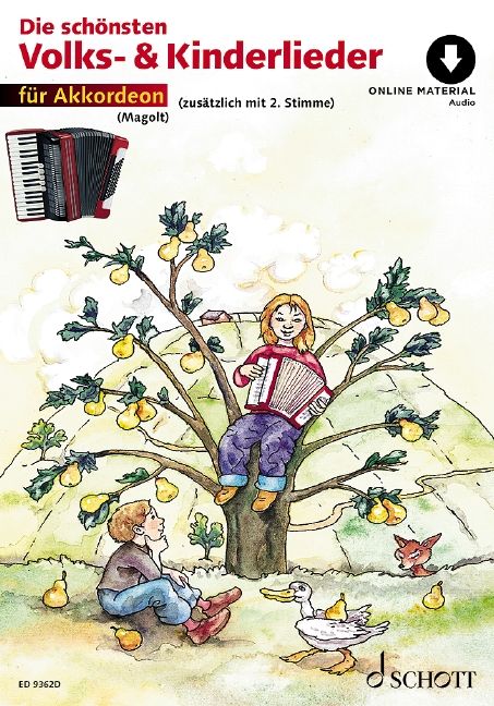 Produktbild: Die sch&ouml;nsten Volks- und Kinderlieder