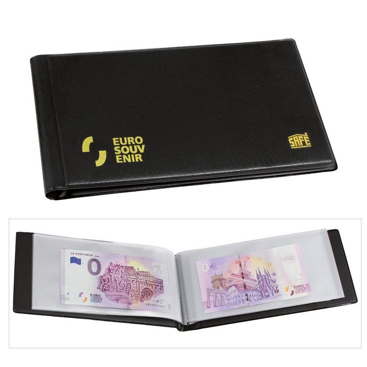 Leuchtturm 364766 Taschenalbum KASKADE UK Für 1-Pound-Münzen, Mit 4 Festen Blättern (60 Taschen)