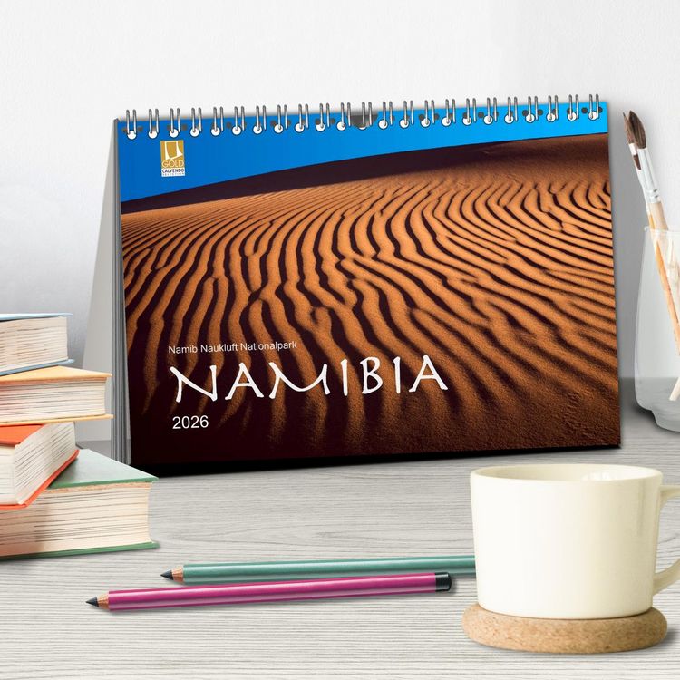 Produktbild: Namib Naukluft Nationalpark. NAMIBIA 2026 (Tischkalender 2026 DIN A5 quer), CALVENDO Monatskalender