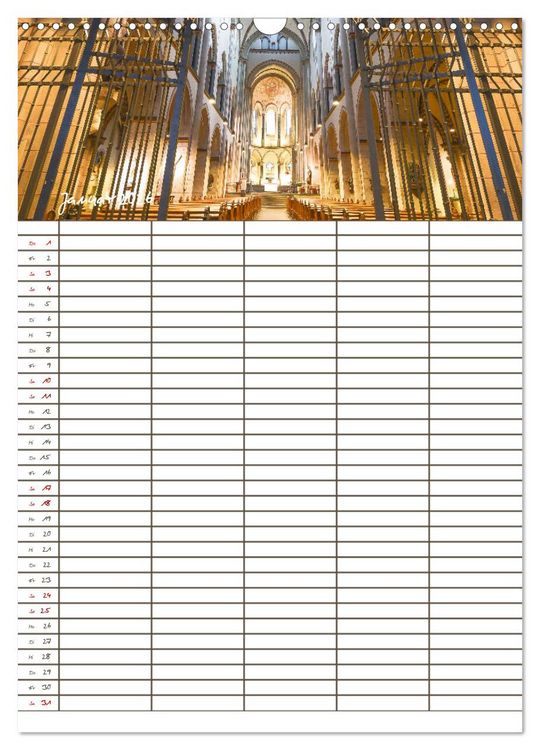 Produktbild: Rhein-Kreis Neuss - Der Familienkalender (Wandkalender 2026 DIN A3 hoch), CALVENDO Monatskalender