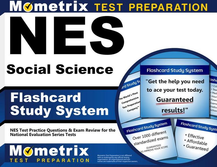 Produktbild: NES Social Science Flashcard Study System