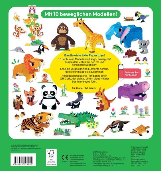 Produktbild: 3D - Origami Tiere