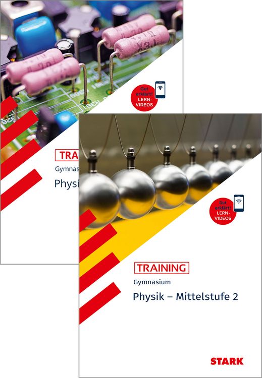 Produktbild: STARK Physik Mittelstufe Vorteilspaket - Training Gymnasium - Grundwissen, Aufgaben und L&ouml;sungen