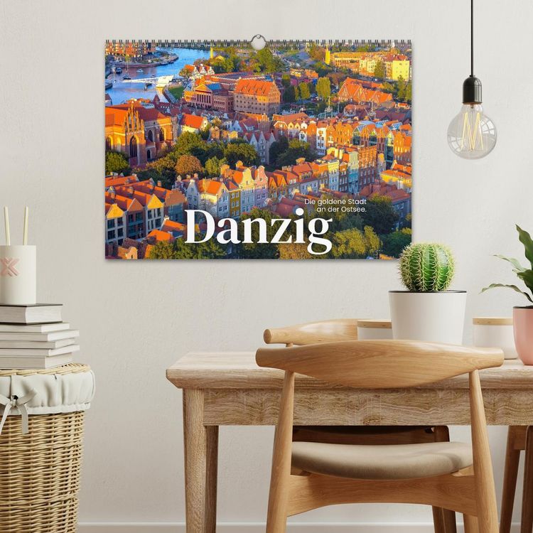 Produktbild: Danzig - Die goldene Stadt an der Ostsee. (Wandkalender 2026 DIN A3 quer), CALVENDO Monatskalender