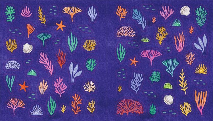 Produktbild: An Ocean Lover's Sticker Book