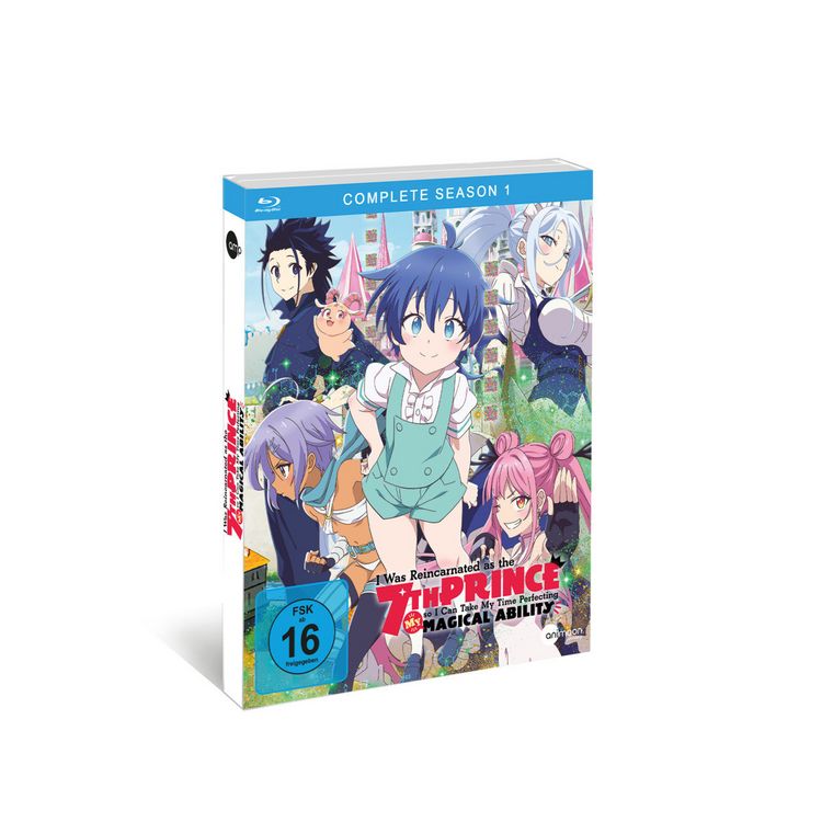 Produktbild: I Was Reincarnated as the 7th Prince So I Can Take My Time Perfecting My Magical Ability - Staffel 1 - Gesamtausgabe [2 BRs]