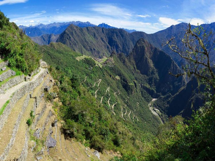 Produktbild: CALVENDO Puzzle Machu Picchu, 2.360 m &uuml;. M., Peru | 1000 Teile Lege-Gr&ouml;&szlig;e 64x48cm Foto-Puzzle f&uuml;r gl&uuml;ckliche Stunden