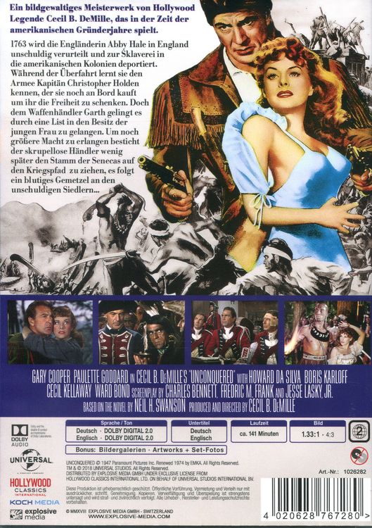 Produktbild: Die Unbesiegten (Unconquered)