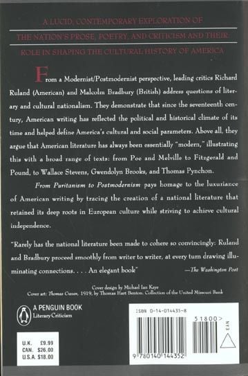 Produktbild: From Puritanism to Postmodernism