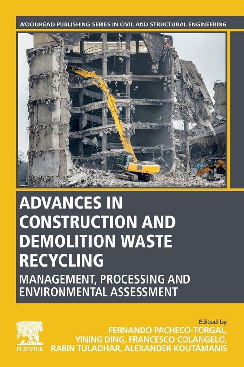 Produktbild: Advances in Construction and Demolition Waste Recycling