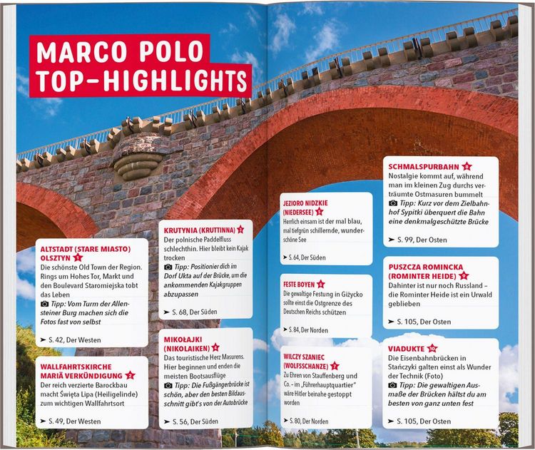 Produktbild: MARCO POLO Reisef&uuml;hrer Masurische Seen