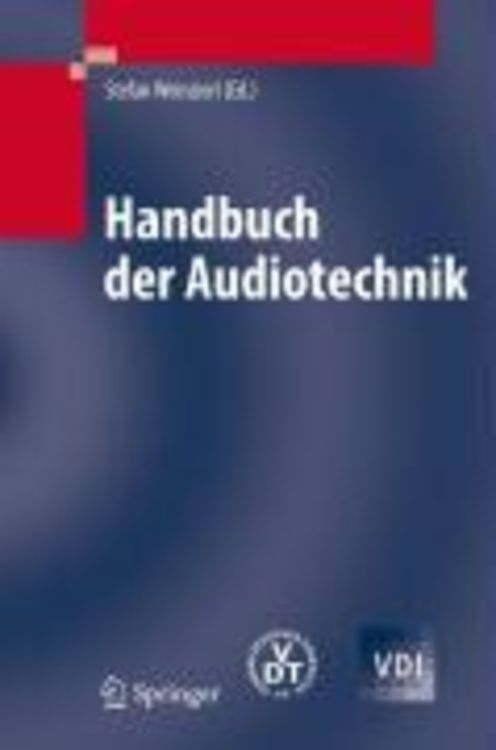 Produktbild: Handbuch der Audiotechnik
