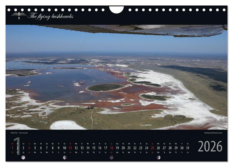 Produktbild: Botswana Blickwinkel 2026 (Wandkalender 2026 DIN A4 quer), CALVENDO Monatskalender