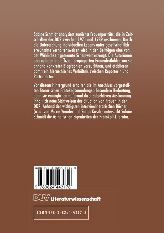 Produktbild: Frauenportr&auml;ts und -protokolle aus der DDR