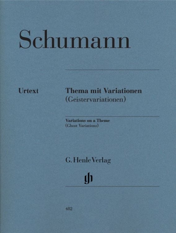 Produktbild: Robert Schumann - Thema mit Variationen (Geistervariationen)