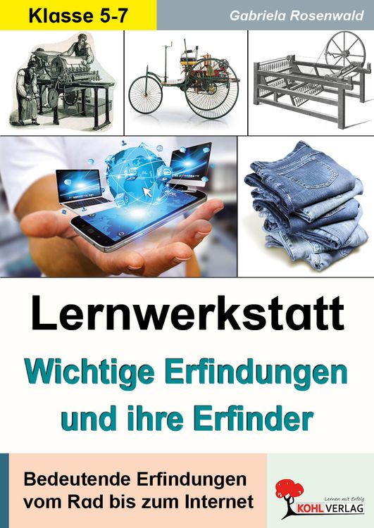 Produktbild: Lernwerkstatt Wichtige Erfindungen und ihre Erfinder