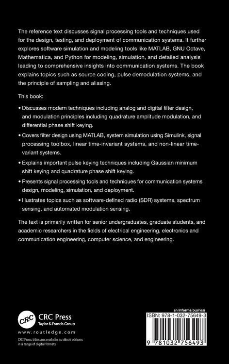Produktbild: Signal Processing Techniques for Communication