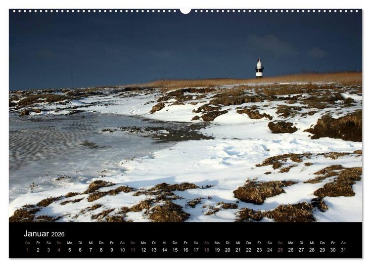 Produktbild: Leuchtturm "Kleiner Preu&szlig;e" (Wandkalender 2026 DIN A2 quer), CALVENDO Monatskalender