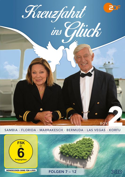 Produktbild: Kreuzfahrt ins Gl&uuml;ck - Box 2 - Folge 7-12 [3 DVDs]