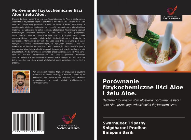 Produktbild: Por&oacute;wnanie fizykochemiczne li&iquest;ci Aloe i &iquest;elu Aloe.